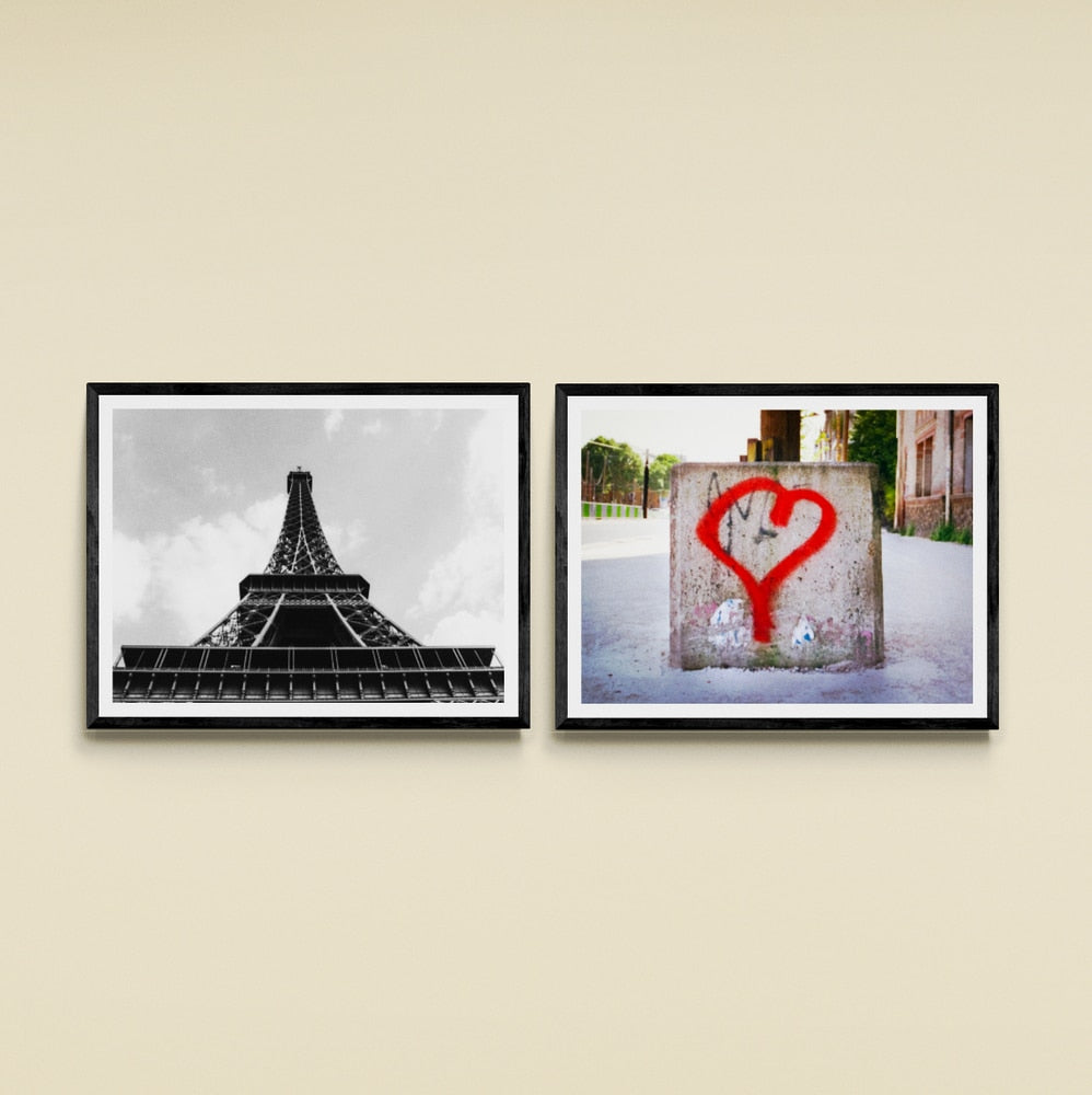 Poster-Set: Paris in Love II
