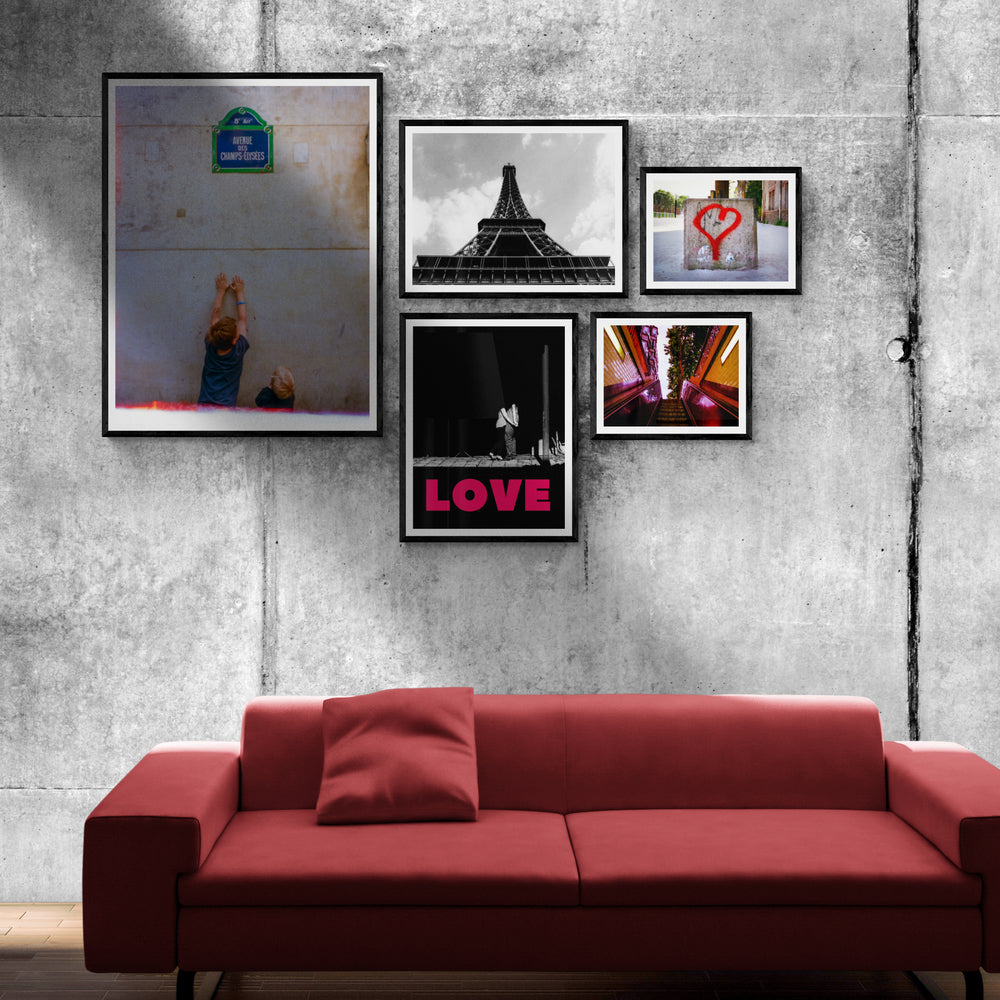 Poster-Set: Paris in Love VI